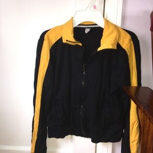 Black Zip Up Sweatshirt